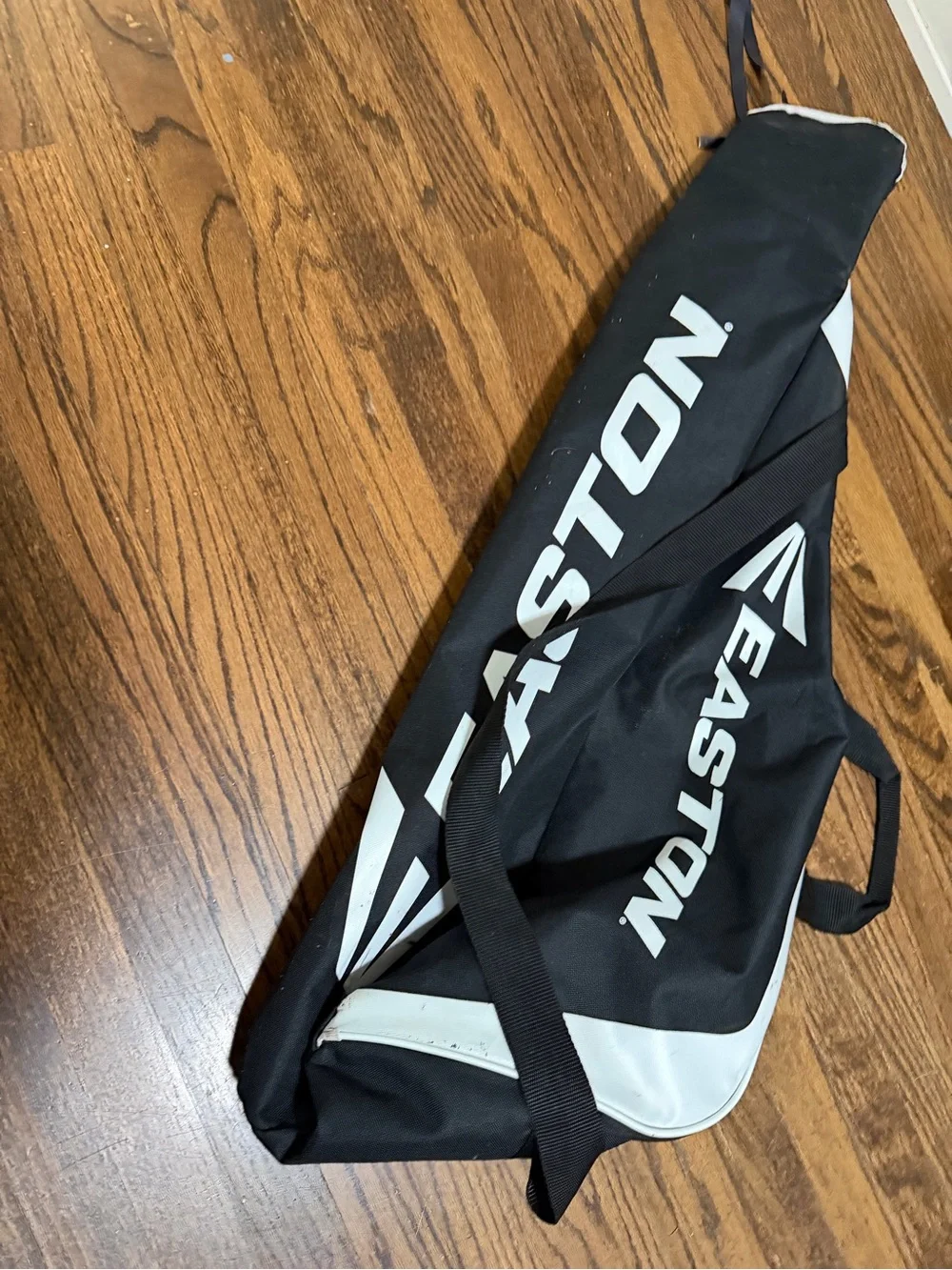 Easton Black and White Duffel-Style Baseball Bat Bag
